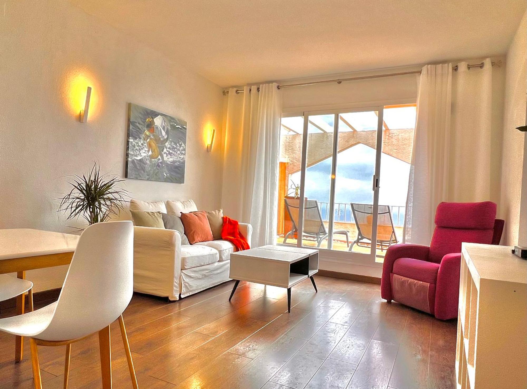 Apartamento Con Vistas Al Mar Cumbre Del Sol By Alterhome Bagian luar foto
